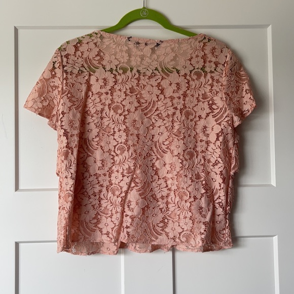 Lace Ruffle Shirt - Picture 2 of 2